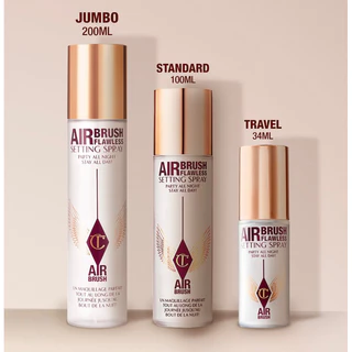 ⚡️ส่งทันที⚡️ Charlotte Tilbury Airbrush Flawless Setting Spray สเปรย์ช่วยเซ็ตเมคอัพติดทนนาน