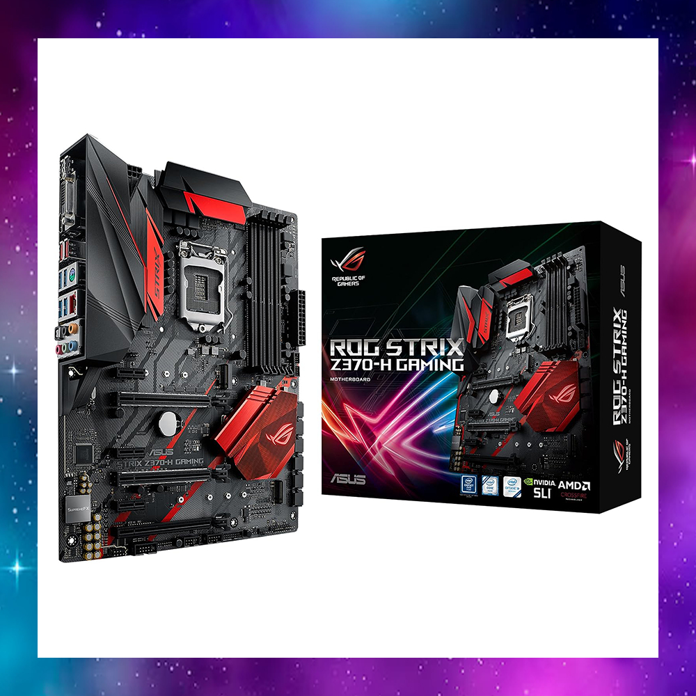 MAINBOARD (เมนบอร์ด) 1151 ASUS ROG STRIX Z370-H GAMING GEN8-9 ใช้งานปกติ