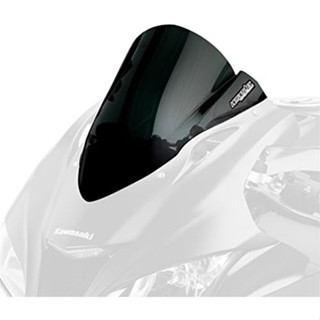 ชิวหน้า Hotbodies Racing  Black ดำทึบ GP Windscreen Kawasaki ZX10R (2016-20)  (Black Solid)