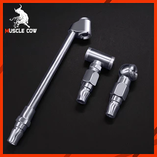 MUSCLE COW ปืนฉีดลม ชุดปืนฉีดลม 5 ตัว/ชุด 3-Ways Air Blow Gun ปืนเป่าลม ปืนลม ปืนยิงลม 3 ปาก พร้อมข้อต่อ ปั๊มลม