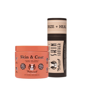 NATURAL DOG COMPANY: Skin &amp; Coat Essentials Set (เซ็ทสำหรับดูแลผิวหนังและขนสุนัขโดยเฉพาะ) 2200 บาท