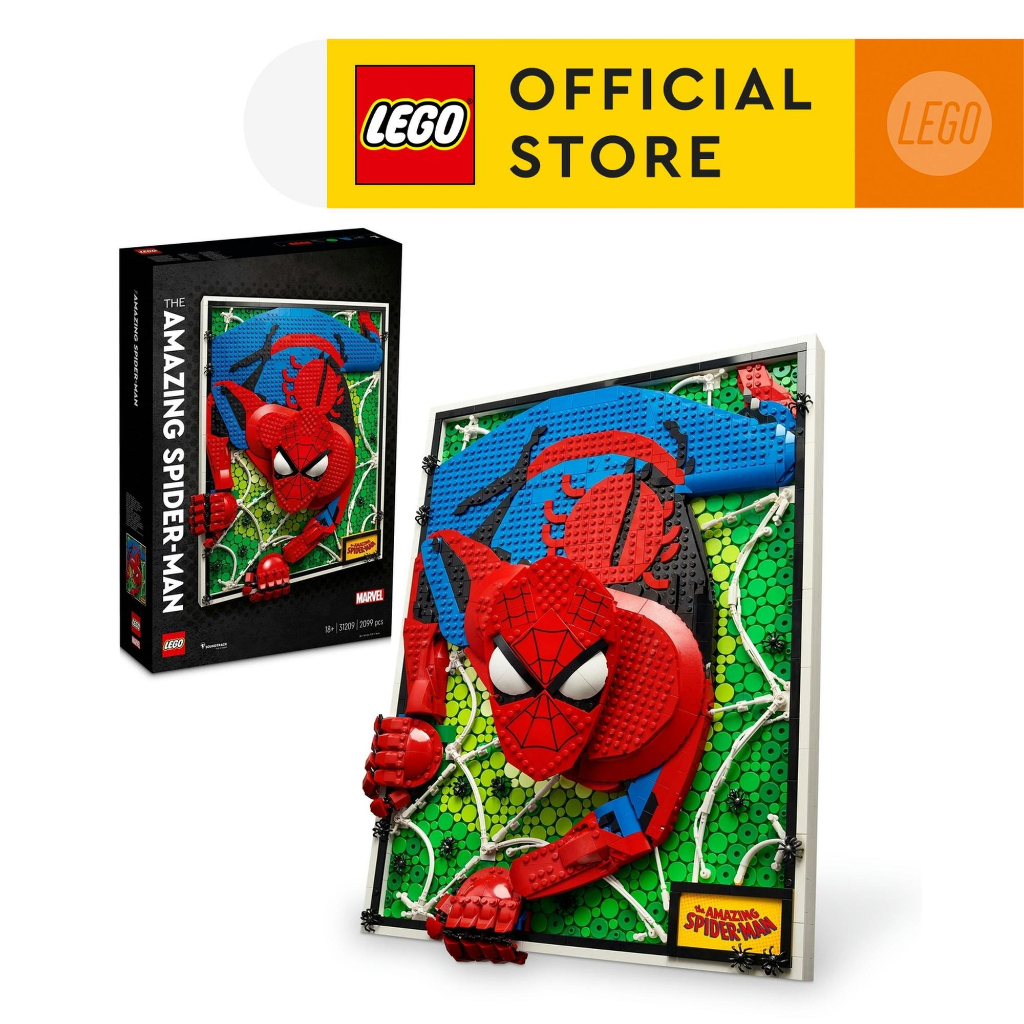 LEGO Art 31209 The Amazing Spider-Man Building Kit (2,099 Pieces)