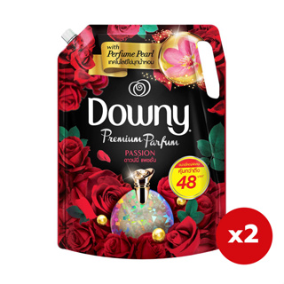 [ทั้งหมด 2 ชิ้น] DOWNY ดาวน์นี่ น้ำยาปรับผ้านุ่มสูตรเข้มข้น กลิ่นแพชชั่น ถุงเติม