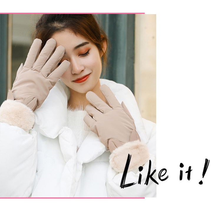 TB107 ถุงมือกันหิมะ ให้ความอบอุ่น ทัชสกรีน