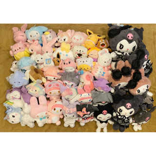 🎀ตุ๊กตา-พวงกุญแจงานตู้คีบ มือ1 (sanrio kuromi mymelody cinnamon) ราคาถูก พร้อมส่งค่า