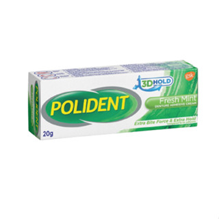 POLIDENT Fresh Mint Cream 20g ครีมติดฟันปลอม