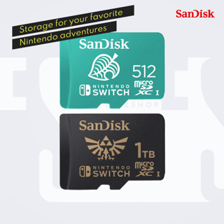 SanDisk Micro SDXC for Nintendo Switch Add more Memory for More Ditital Games / Speed Upto 100MB/s Read , 90MB/s Write