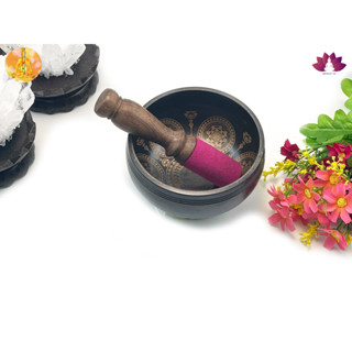 ขันทำสมาธิทิเบต 11ซม.(1ชุดมีขัน ไม้ หมอนรอง) Singing Bowl