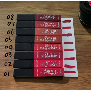 ลิปแมท 1 แถม 1 KISS BEAUTY MATTE LASTING LIP GLOSS พร้อมส่ง NO.7949B