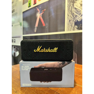 ลำโพงบลูทูธ Marshall M8 บอกเปอร์เซ็นต์แบตเตอรี่ เพิ่มเสียง/ลดได้ ลำโพงแบบพกพา Bluetooth ลำโพงมาร์แชลเลือกสีได้ สวยๆมาใหม