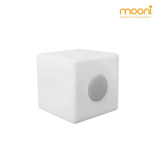 [CLEARANCE] GRANDHOMEMART โคมไฟลำโพง MOONI MN-9181003 CUBE SPEAKER LIGHT ลำโพงบลูทูธมีไฟ LED 2in1 พกพาสะดวก