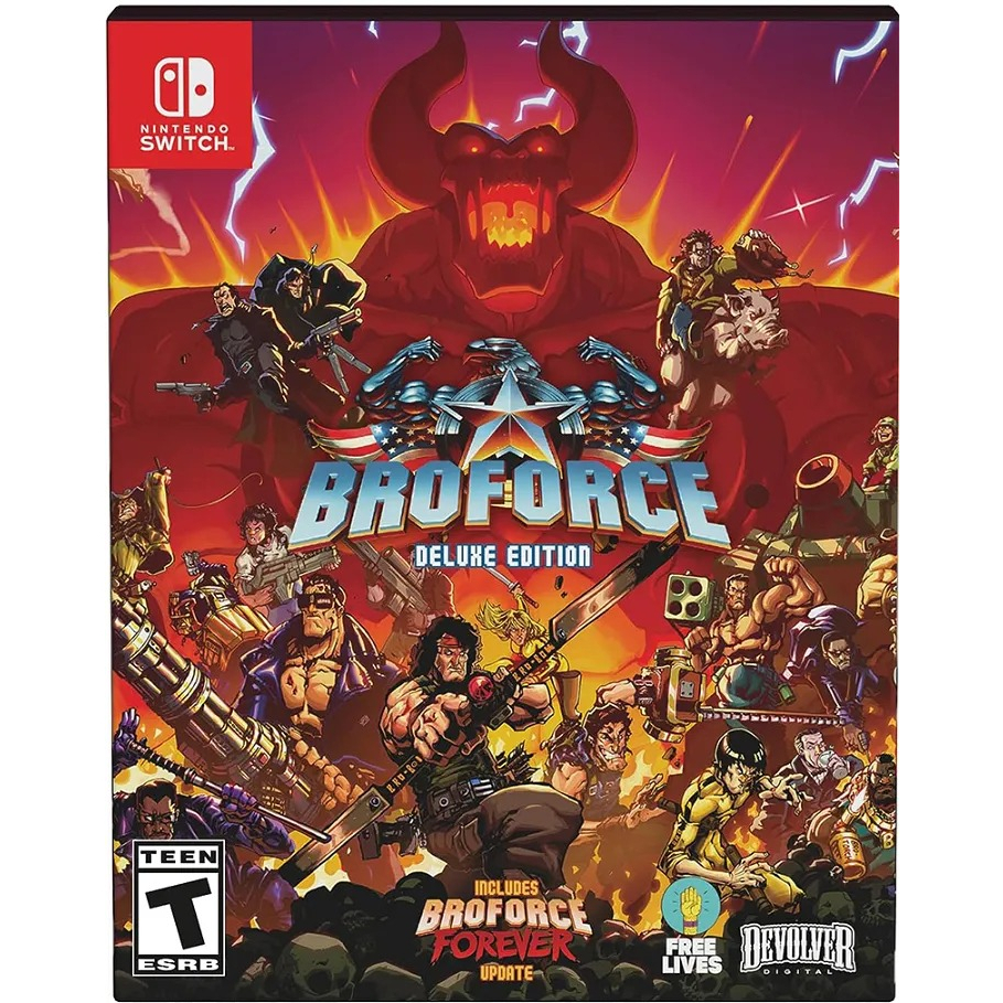 Pre-Order Nintendo Switch Broforce (วางจำหน่าย 2023-11-03) (By ClaSsIC ...
