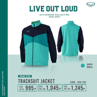 GRAND SPORT เสื้อแทร็คสูทตัดต่อลาย รหัส : 020232
