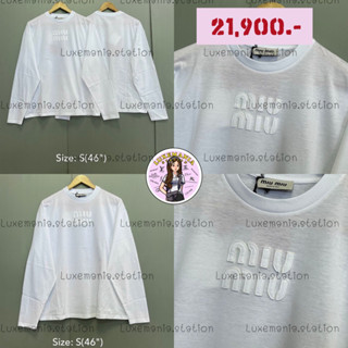 👜: New!! Miu Miu T-Shirt‼️ก่อนกดสั่งรบกวนทักมาเช็คสต๊อคก่อนนะคะ‼️