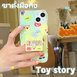 ✨NEW✨เคสไอโฟน 14 Pro Max 13 12 11 เคส for iPhone 13 Toy store ทอย สตอรี่ ขาตั้งมือถือ พกง่ายๆ การป้องกันการตก Case
