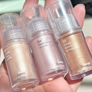 MEILINDA Dewy Highlighter ไฮไลท์เนื้อลิควิด ผิวหน้าโกลว์สวย MC5095