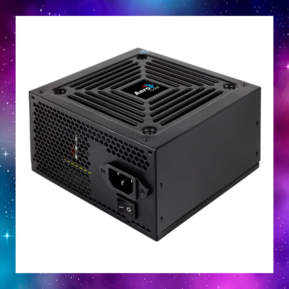 POWER SUPPLY (อุปกรณ์จ่ายไฟ) AEROCOOL AE550 - 550W 80 PLUS ใช้งานปกติ