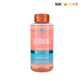 TREE HUT Vitamin C Foaming Gel Wash 532ml. เจลอาบน้ำ กลิ่น วิตามิน ซี (532ml)