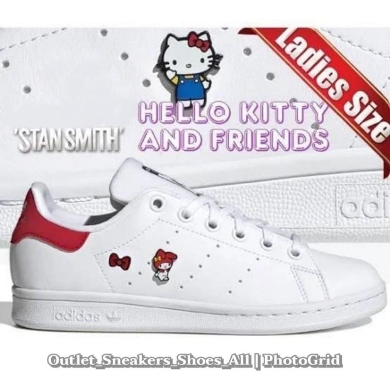 รองเท้า Stan Smith Hello Kitty And Friends Women [ ของแท้💯 พร้อมส่งฟรี ]