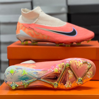 รองเท้า ฟุตบอล สตั๊ด Nike Phantom GX Elite FG หุ้มข้อ มีเก็บเงินปลายทาง ถ่ายจากงานจริง แถมถุงผ้า + ดันทรง +กล่อง