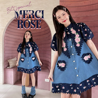 PRE49 Merci Rose  : Mini Dress