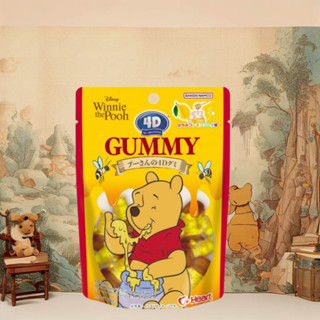 วินนี่เดอะพูห์ กัมมี่ 4 มิติ รูปหัวใจ 72g - Winnie the Pooh 4D Gummy - Heart Shaped - 72g