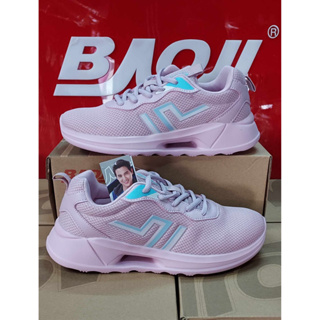 รองเท้า Baoji BJW779 สีม่วง(ม่วงอมชมพู) งานดีมาก โคตรสวยมาใหม่ ของแท้ 100% ใส่นุ่ม เบา สบายเท้า