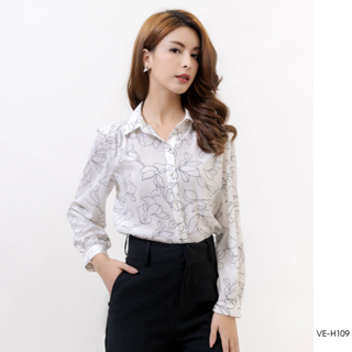 AMILA Shirt VE-H109 by VERONIQA พีชสกิน แขนยาว IGPU23-4