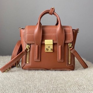 👜👜กระเป๋าUsed Philip lim สี cognac สีน้ำตาล อะไหล่ทอง