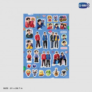 (พร้อมส่ง) GEMINI FOURTH MY TURN CONCERT STICKER