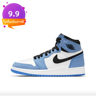 COD คลังสินค้า 2023 hot รองเท้าผ้าใบ aj1 University Blue High Bang /GS/ College Blue รองเท้าบาสเกตบอล Basketball shoes