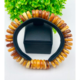 Genuine yellow Vintage Bakelite Bangal Bracelet beautiful Vintage Bakelite Jewelry Bracelet