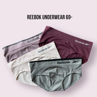 Reebok กางเกงในผู้หญิง ไร้ตะเข็บผ้ายืดได้เยอะ สินค้าพร้อมส่ง