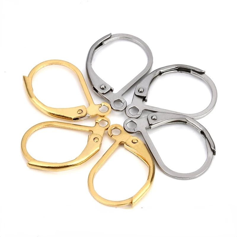 ต่างหู สแตนเลส สําหรับ ทําเครื่องประดับ(1- 8 คู่)(พร้อมส่งจากไทย) อะไหล่เครื่องประดับ DIY งาน handmadeต่างหู1 - รูปที่ 2