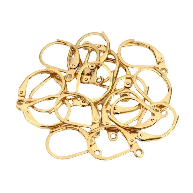 ต่างหู สแตนเลส สําหรับ ทําเครื่องประดับ(1- 8 คู่)(พร้อมส่งจากไทย) อะไหล่เครื่องประดับ DIY งาน handmadeต่างหู1 - รูปที่ 4