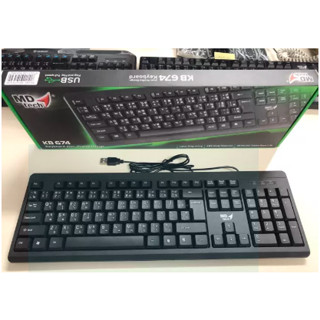 K/B USB MD-TECH (KB-674) BLACK