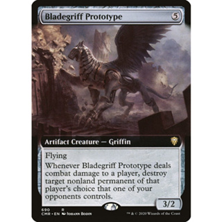 [MTG] Bladegriff Prototype (Extended Art) [CMR] [ARTIFACT] [RARE] [FOIL] [ENG] (การ์ดเมจิค / Magic the Gathering)