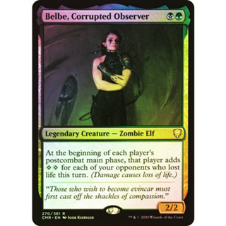 [MTG] Belbe, Corrupted Observer (Foil Etched) [CMR] [MULTI] [RARE] [FOIL] [ENG] (การ์ดเมจิค / Magic the Gathering)