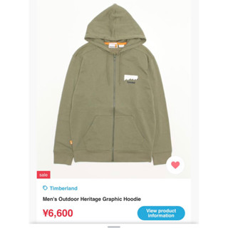 Timberland Men’s Outdoor Heritage Graphic Hoodie เสื้อฮู้ดดี้ แขนยาว ผู้ชาย ทิมเบอร์แลนด์