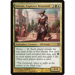 [MTG] Selvala, Explorer Returned [CNS] [MULTI] [RARE] [NORMAL] [ENG] (การ์ดเมจิค / Magic the Gathering)