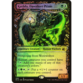 [MTG] Katilda, Dawnhart Prime (Showcase) [MID] [MULTI] [RARE] [FOIL] [ENG] (การ์ดเมจิค / Magic the Gathering)