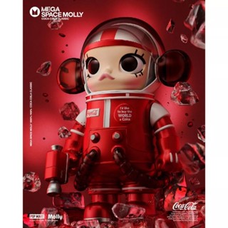 สินค้าพร้อมส่ง Pop Mart Mega Collection Space Molly Coca-Cola 400%.