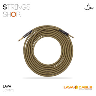 สายเคเบิ้ล Lava Vintage Tweed Guitar Cable - 15 foot (LCDCKT-W,LCVN15)