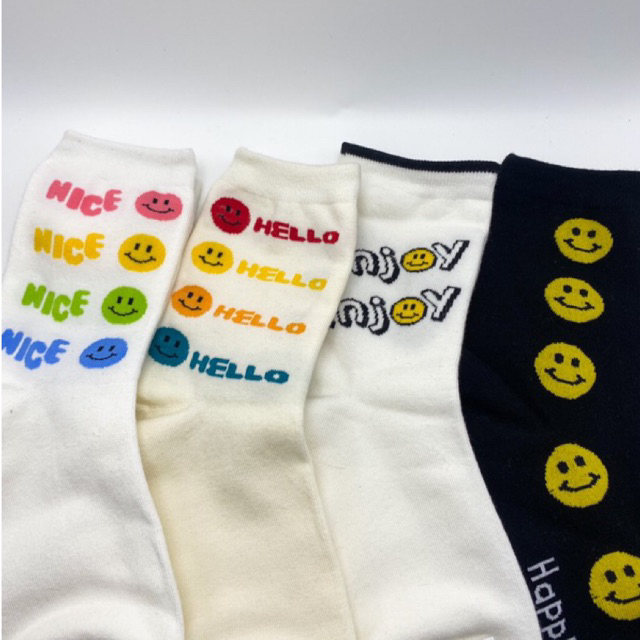 [พิมพ์โค้ด CHAC11 ซื้อ 300.- ลด 60.-] Chacha socks - ถุงเท้าข้อยาว แบรนด์นำเข้าจากเกาหลี