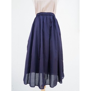 กระโปรง UNIQLO ทรงยาวเอวยืด มีหลายสร S, M, L มีซับใน มีกระเป๋า ผ้าโพลีเอเตอร์​ใส่สบาย