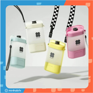 [🚚 พร้อมส่ง] กระบอกน้ำพกพาสำหรับสัตว์เลี้ยง Portable Bottle With Strap ที่ให้น้ำหมา แมว ขวดน้ำแมวพกพา