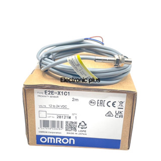 sensor E2E-X1C1  NPN NO 12-24VDC Proximity Switch Sensor ของใหม่พร้อมส่งที่ไทย🇹🇭