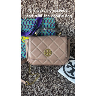 💕Tory burch crossbody and mini top handle Bag งาน outlet*