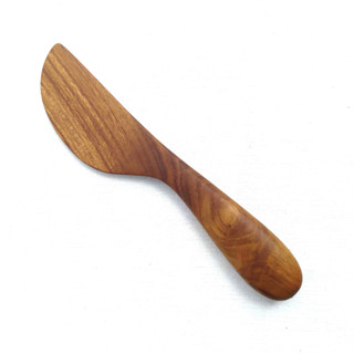 มีดปาดเนย ไม้ทาแยม ไม้สัก ปลอดภัย ไร้สารพิษ Teak Butter Spreader 100% Natural Wood Safe Non-Toxic Handcraft Vintage