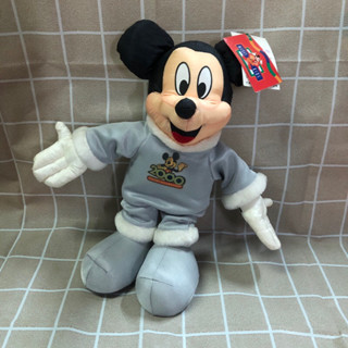 ตุ๊กตา มิกกี้ ดิสนีย์ 2000 Mickey Disney Millennium 2000 ป้ายห้อย ขนาด 10นิ้ว